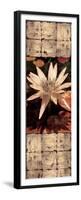 Waterlily Panel I-John Seba-Framed Premium Giclee Print