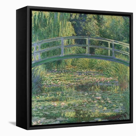 Waterlily Pond, 1899-Claude Monet-Framed Stretched Canvas