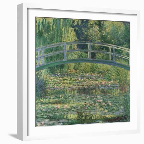 Waterlily Pond, 1899-Claude Monet-Framed Giclee Print