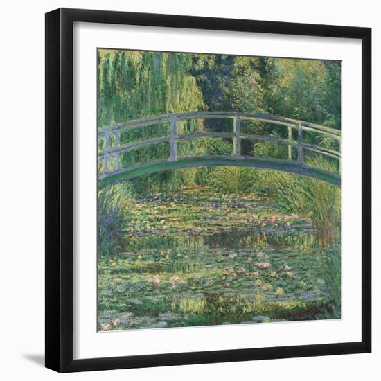 Waterlily Pond, 1899-Claude Monet-Framed Giclee Print