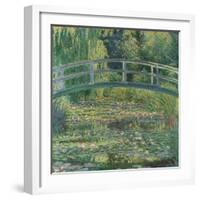 Waterlily Pond, 1899-Claude Monet-Framed Giclee Print