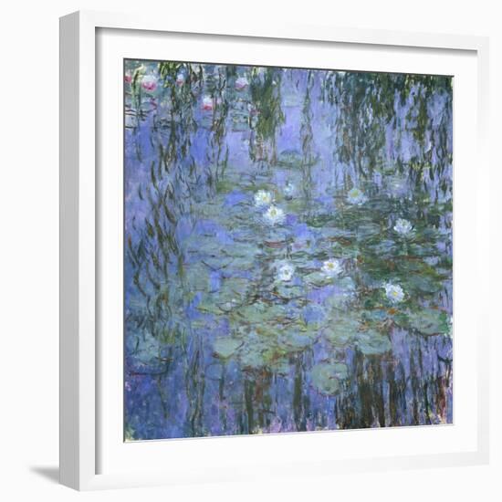 Waterlily Pond, C. 1916-19-Claude Monet-Framed Giclee Print