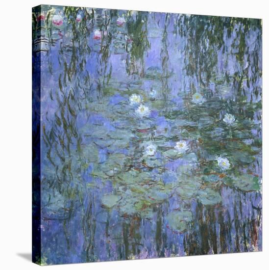 Waterlily Pond, C. 1916-19-Claude Monet-Stretched Canvas