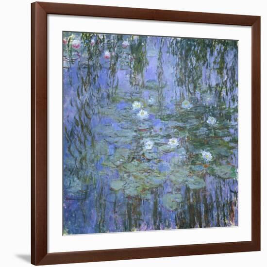 Waterlily Pond, C. 1916-19-Claude Monet-Framed Giclee Print