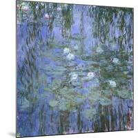 Waterlily Pond, C. 1916-19-Claude Monet-Mounted Giclee Print