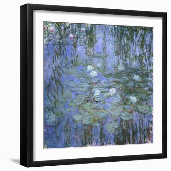 Waterlily Pond, C. 1916-19-Claude Monet-Framed Giclee Print