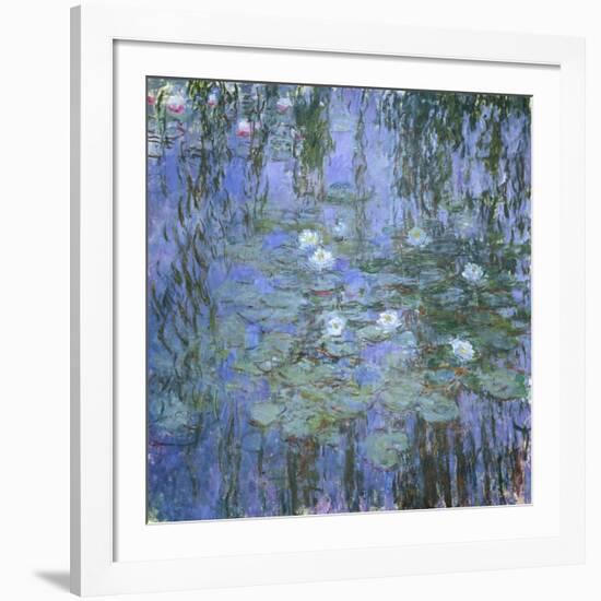 Waterlily Pond, C. 1916-19-Claude Monet-Framed Giclee Print