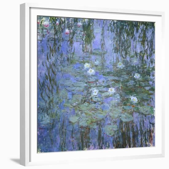 Waterlily Pond, C. 1916-19-Claude Monet-Framed Giclee Print