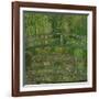 Waterlily Pond, Green Harmony, 1899-Claude Monet-Framed Giclee Print