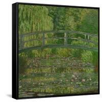 Waterlily Pond, Green Harmony, 1899-Claude Monet-Framed Stretched Canvas