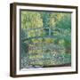 Waterlily Pond Green Harmony-Claude Monet-Framed Art Print