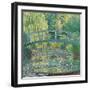 Waterlily Pond Green Harmony-Claude Monet-Framed Art Print