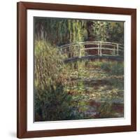 Waterlily Pond: Pink Harmony, 1900-Claude Monet-Framed Art Print