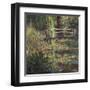 Waterlily Pond: Pink Harmony, 1900-Claude Monet-Framed Art Print