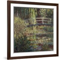 Waterlily Pond: Pink Harmony, 1900-Claude Monet-Framed Art Print