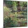 Waterlily Pond, Pink Harmony (Le Bassin Aux Nymphéas, Harmonie Ros)-Claude Monet-Mounted Giclee Print