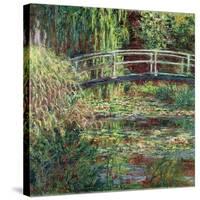 Waterlily Pond, Pink Harmony (Le Bassin Aux Nymphéas, Harmonie Ros)-Claude Monet-Stretched Canvas