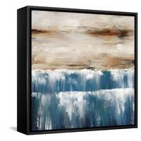 Waterline by the Coast IV-Sydney Edmunds-Framed Stretched Canvas