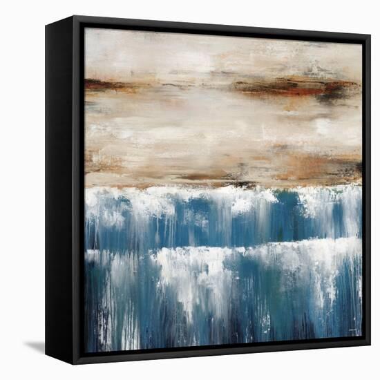 Waterline by the Coast IV-Sydney Edmunds-Framed Stretched Canvas