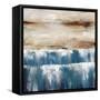 Waterline by the Coast IV-Sydney Edmunds-Framed Stretched Canvas