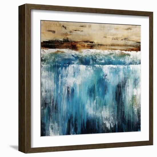 Waterline by the Coast-Sydney Edmunds-Framed Giclee Print