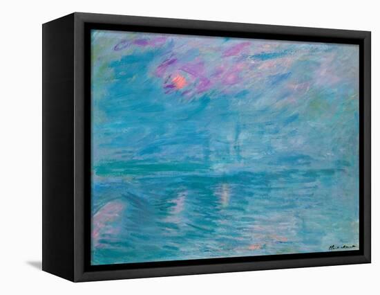 Waterloo Bridge, 1899-1903-Claude Monet-Framed Stretched Canvas