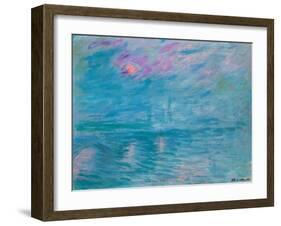 Waterloo Bridge, 1899-1903-Claude Monet-Framed Giclee Print