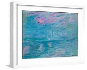 Waterloo Bridge, 1899-1903-Claude Monet-Framed Giclee Print