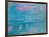 Waterloo Bridge, 1899-1903-Claude Monet-Framed Giclee Print