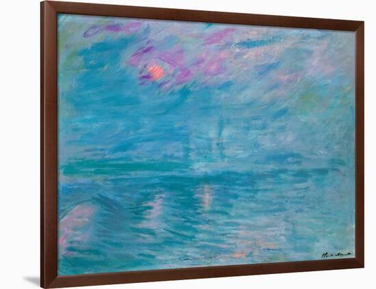 Waterloo Bridge, 1899-1903-Claude Monet-Framed Giclee Print