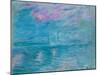 Waterloo Bridge, 1899-1903-Claude Monet-Mounted Premium Giclee Print