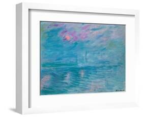 Waterloo Bridge, 1899-1903-Claude Monet-Framed Giclee Print