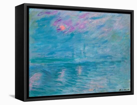 Waterloo Bridge, 1899-1903-Claude Monet-Framed Stretched Canvas
