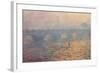 Waterloo Bridge, 1900-Claude Monet-Framed Giclee Print