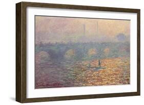 Waterloo Bridge, 1900-Claude Monet-Framed Giclee Print