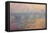 Waterloo Bridge, 1900-Claude Monet-Framed Stretched Canvas