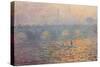 Waterloo Bridge, 1900-Claude Monet-Stretched Canvas