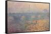 Waterloo Bridge, 1900-Claude Monet-Framed Stretched Canvas