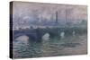 Waterloo Bridge, 1901-Claude Monet-Stretched Canvas