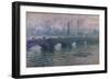 Waterloo Bridge, 1901-Claude Monet-Framed Giclee Print