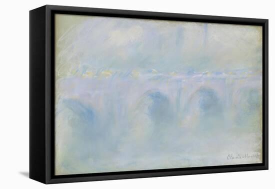 Waterloo Bridge, 1901-Claude Monet-Framed Stretched Canvas