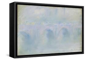 Waterloo Bridge, 1901-Claude Monet-Framed Stretched Canvas