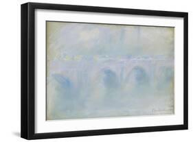 Waterloo Bridge, 1901-Claude Monet-Framed Giclee Print