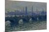 Waterloo Bridge, 1902-Claude Monet-Mounted Giclee Print