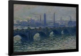 Waterloo Bridge, 1902-Claude Monet-Framed Giclee Print