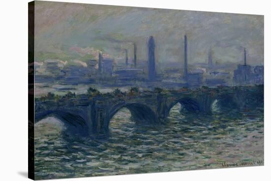 Waterloo Bridge, 1902-Claude Monet-Stretched Canvas
