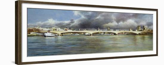 Waterloo Bridge, 1994-Isabel Hutchison-Framed Giclee Print