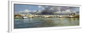Waterloo Bridge, 1994-Isabel Hutchison-Framed Giclee Print