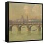 Waterloo Bridge and Hungerford Bridge, 1916-Emile Claus-Framed Stretched Canvas