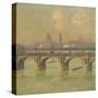 Waterloo Bridge and Hungerford Bridge, 1916-Emile Claus-Stretched Canvas